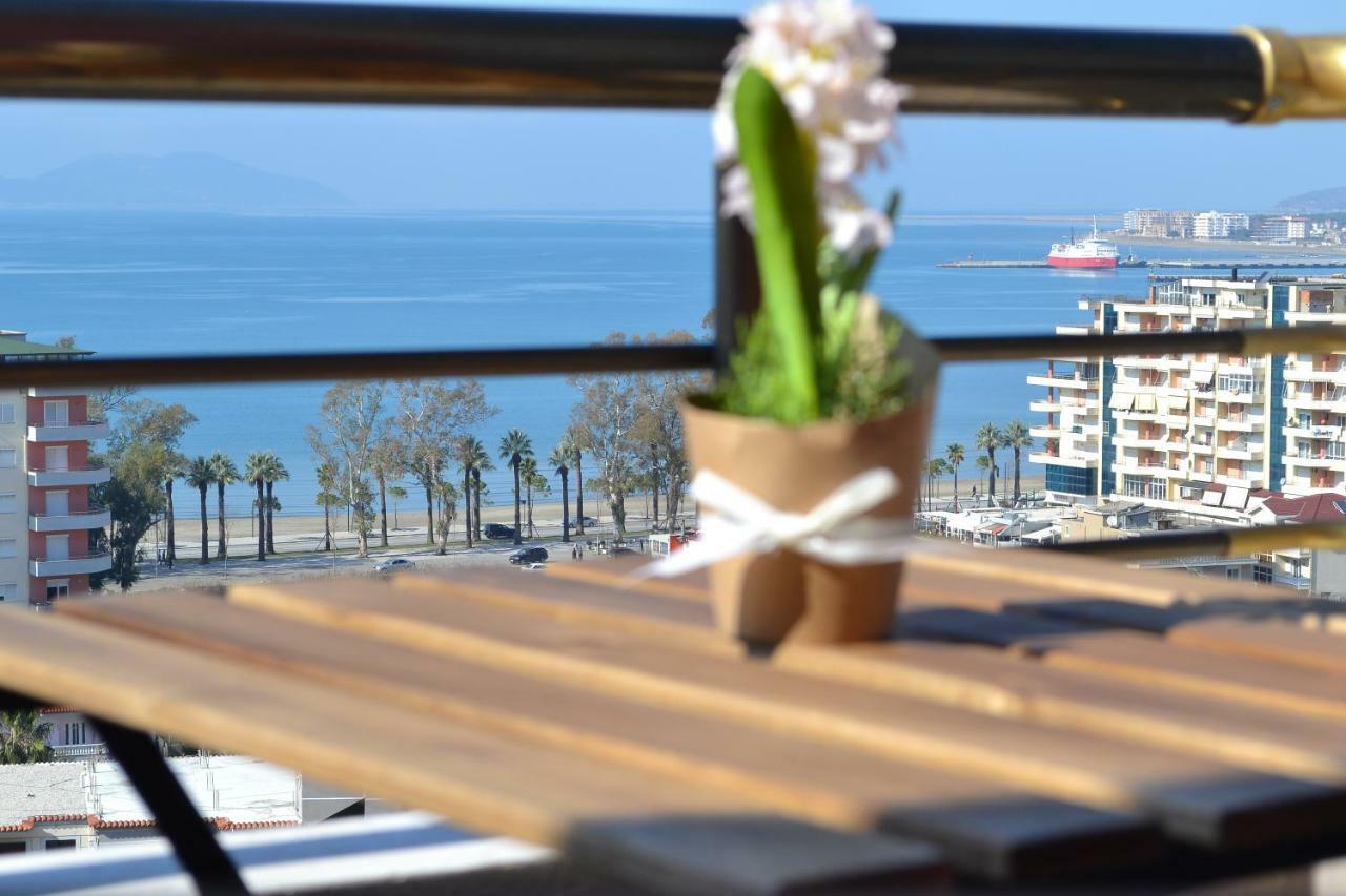 Seaview Penthouse 2 Bedrooms Apartment & Box Garage Vlorë Εξωτερικό φωτογραφία